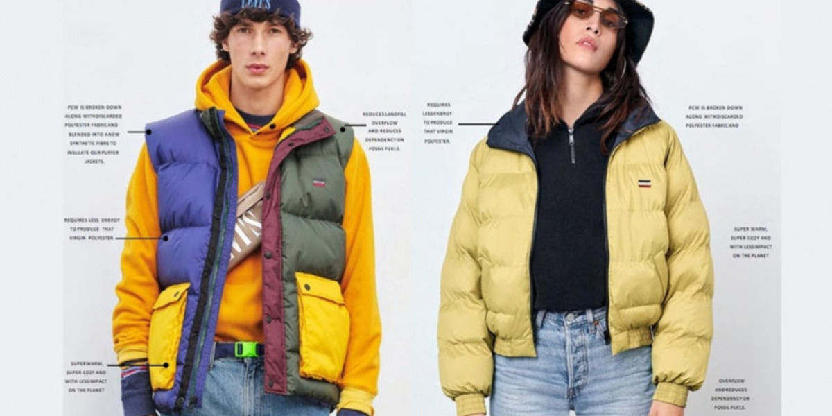 Levi's выпустил коллекцию эко-пуховиков